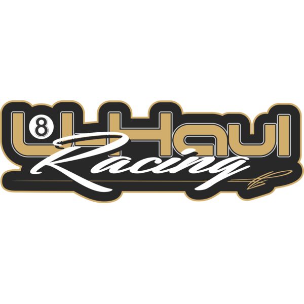 U Haul Racing Logo Shirt Black Thumbnail